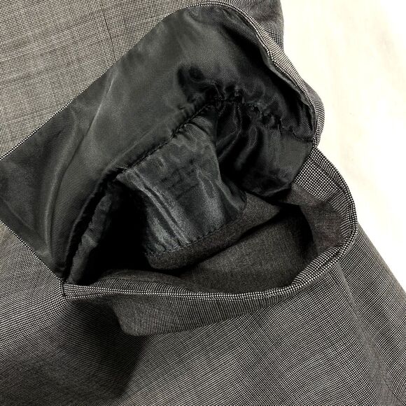 Jos A Bank Signature Sport Coat Wool Check Nailhead Gray Black 40 41 42 - Picture 14 of 14